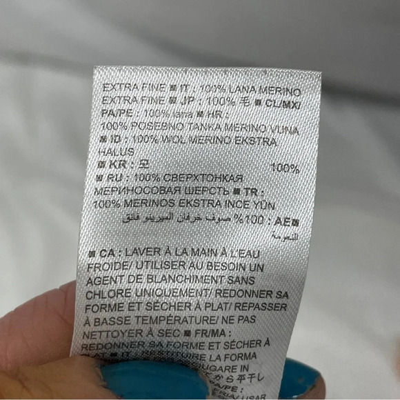 ANTHROPOLOGIE CINE SZ S Cotton Chamoisee Brown Open Front Cardigan Shrug Sweater - Picture 9 of 9